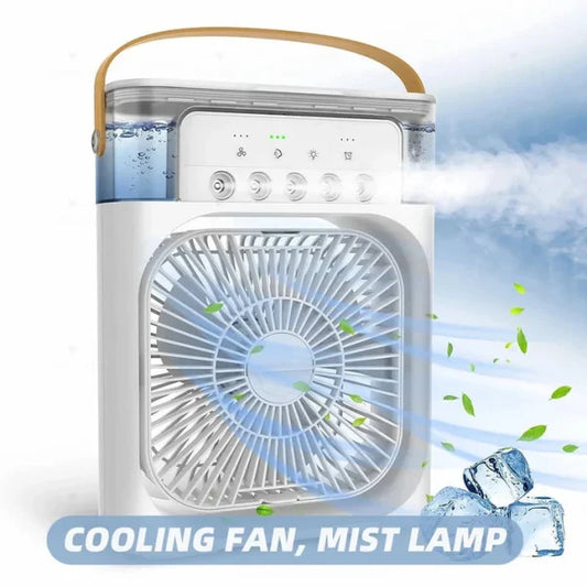 Portable Air Conditioner Fan With Led Night Light
